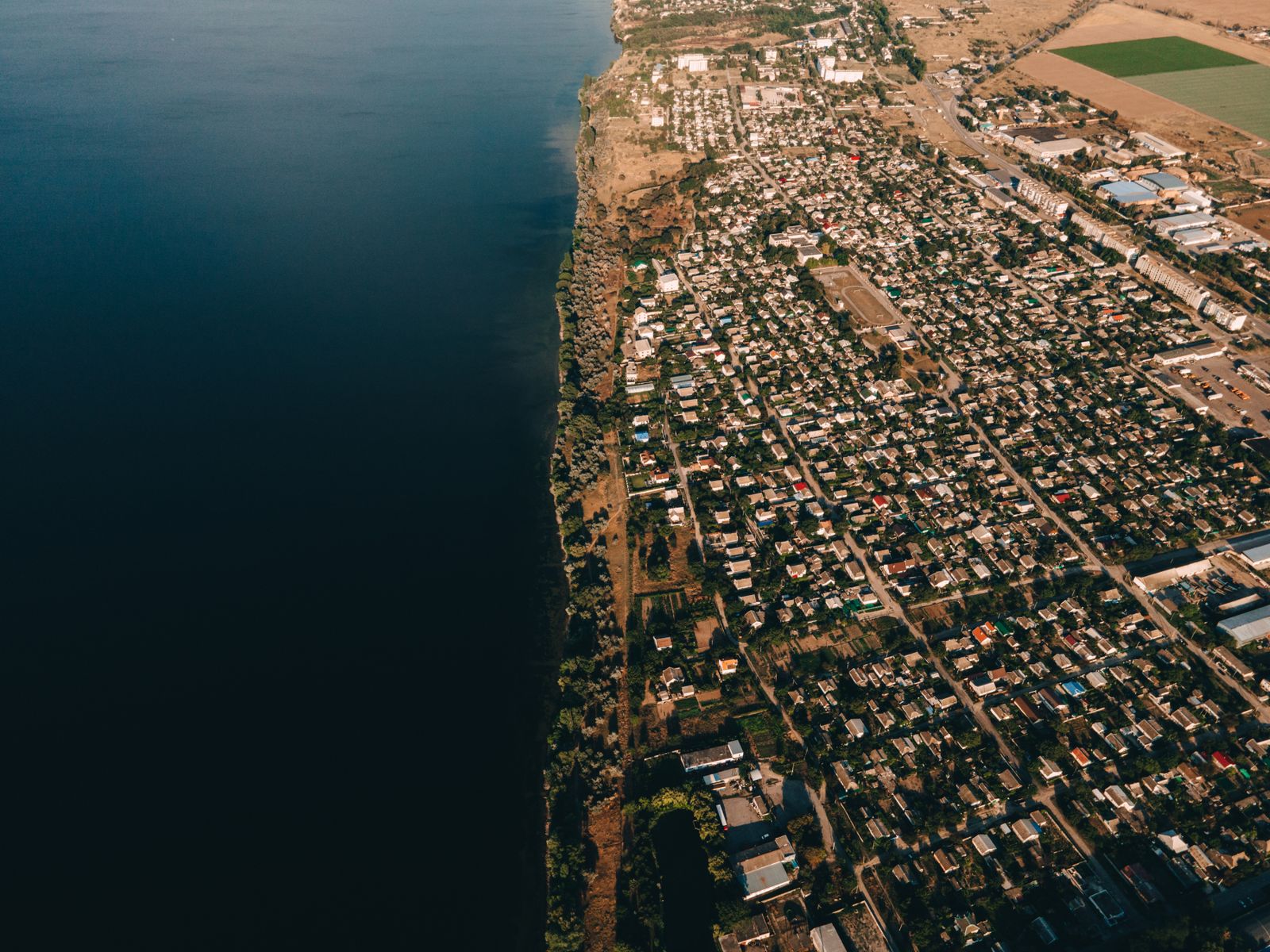 The coastline from above, Carpinteria and Padaro