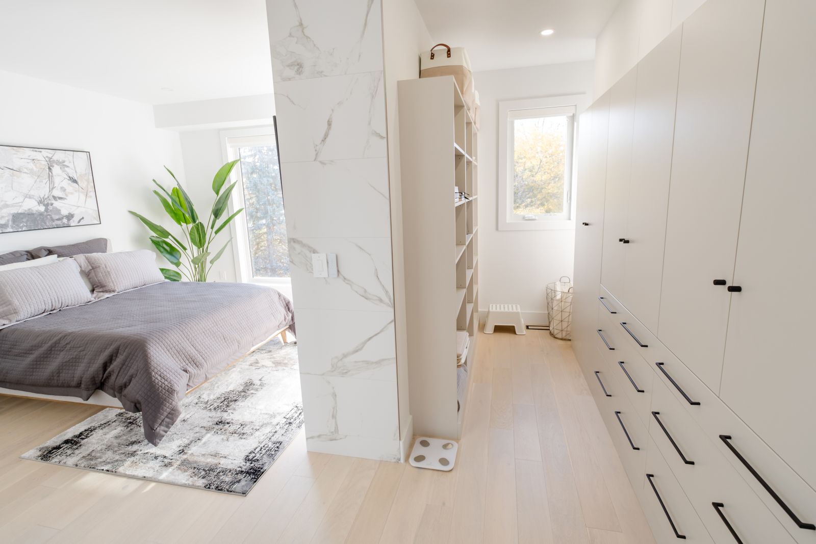 Dressing room and walk-in closet, East Valley Road